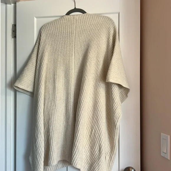Long Flowy Short Sleeve Cardigan from Aerie - Picture 3 of 3